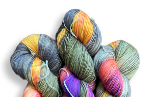 Dyed to Order Single Ply Fingering - Haunted Disco