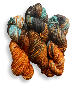 Dyed to Order Single Ply Bulky - Pumpkin Patch