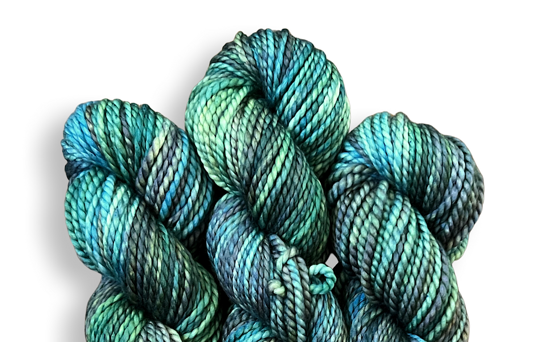 Dyed to Order Two Ply Bulky - Kelp Forest