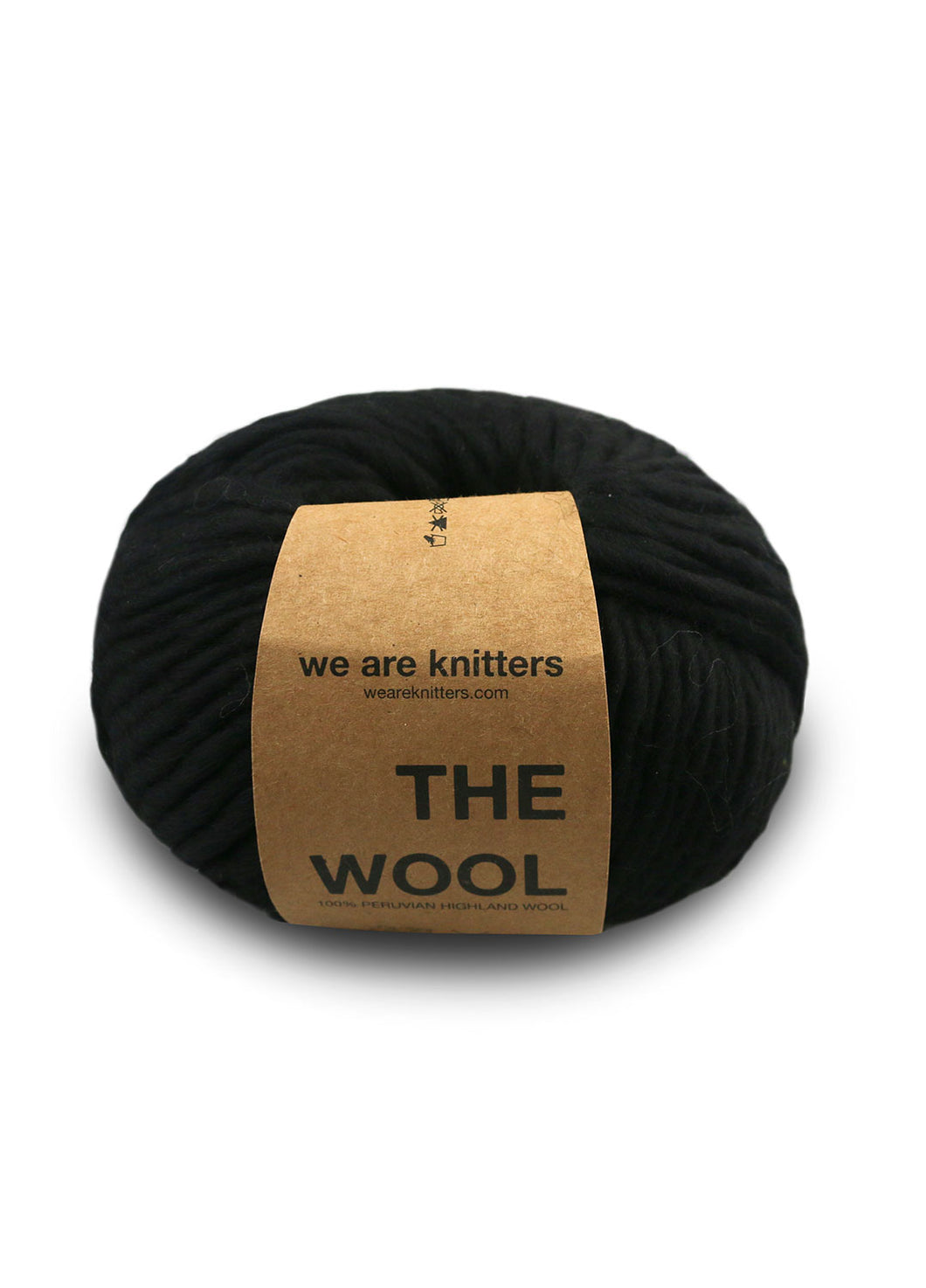 We Are Knitters The Wool - Black
