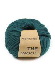 We Are Knitters The Wool - Forest Green