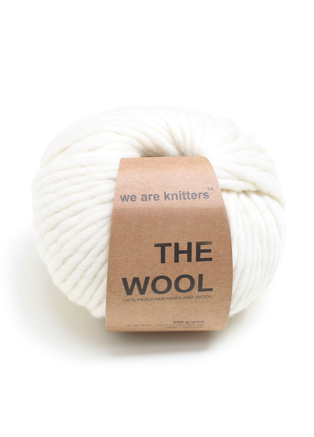 We Are Knitters The Wool - Natural