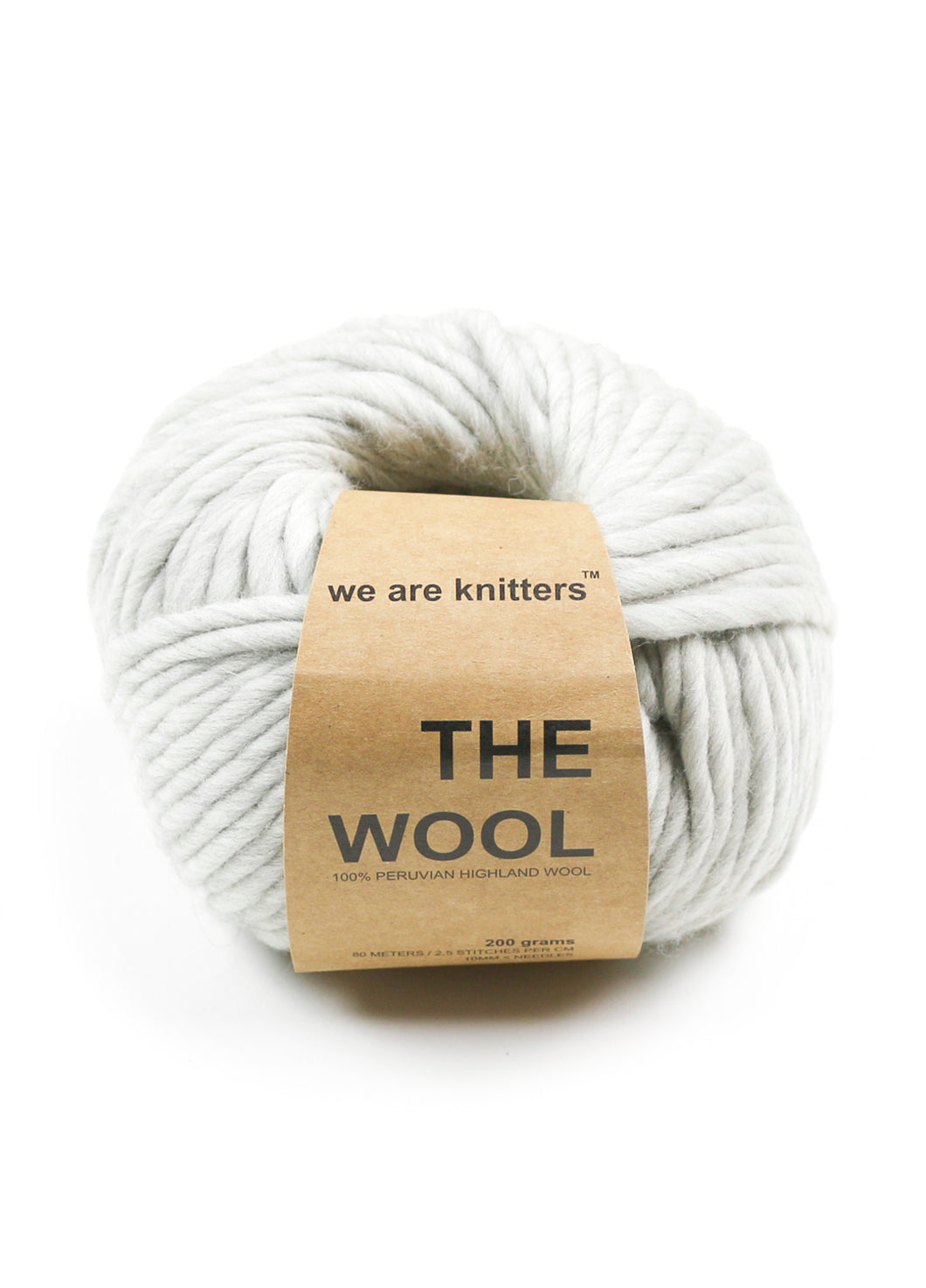 We Are Knitters The Wool - Spotted Grey