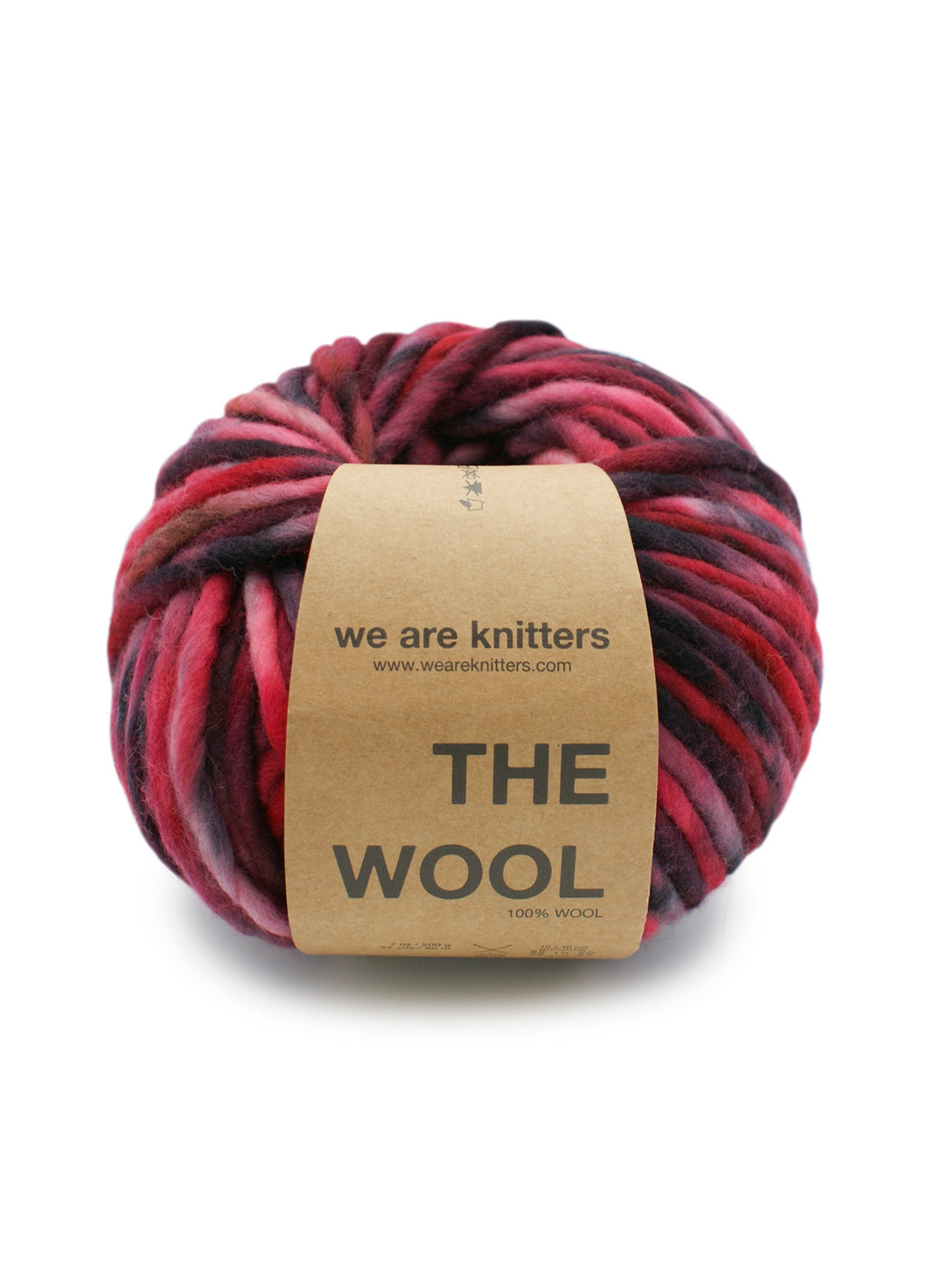 We Are Knitters The Wool - Sprinkle Bordeaux