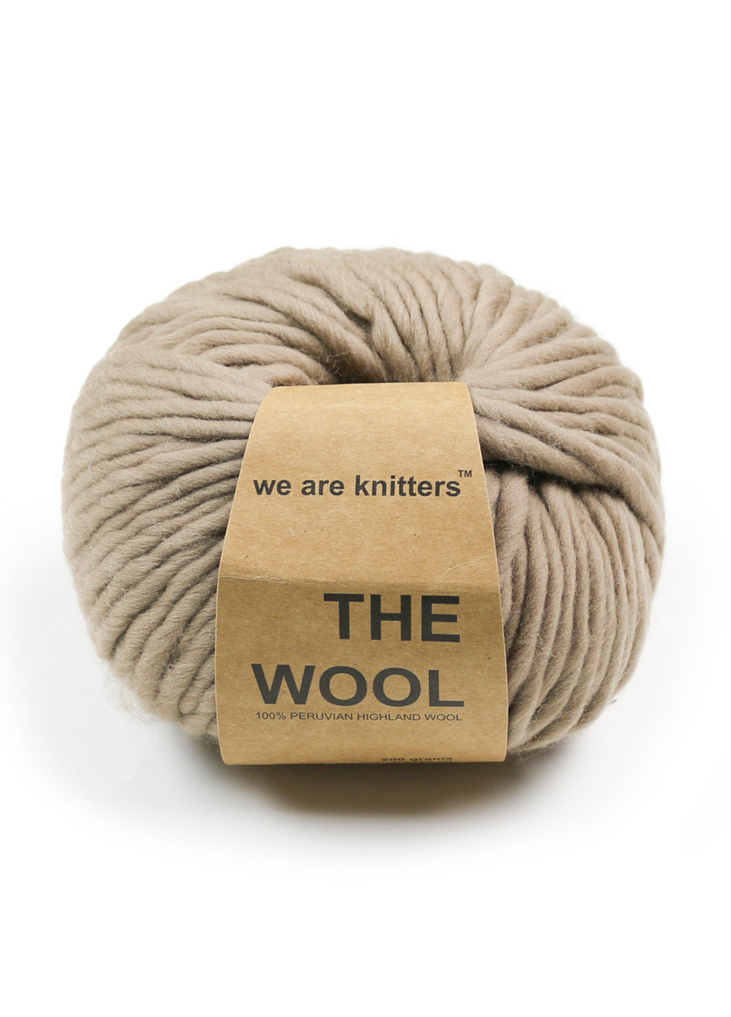 We Are Knitters The Wool - Taupe