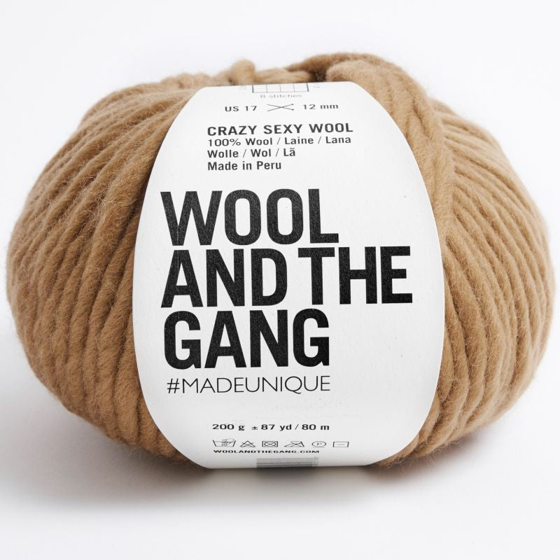 Wool and the Gang Crazy Sexy Wool - Brown Sugar