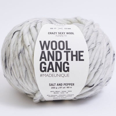 Wool and the Gang Crazy Sexy Wool - Salt and Pepper